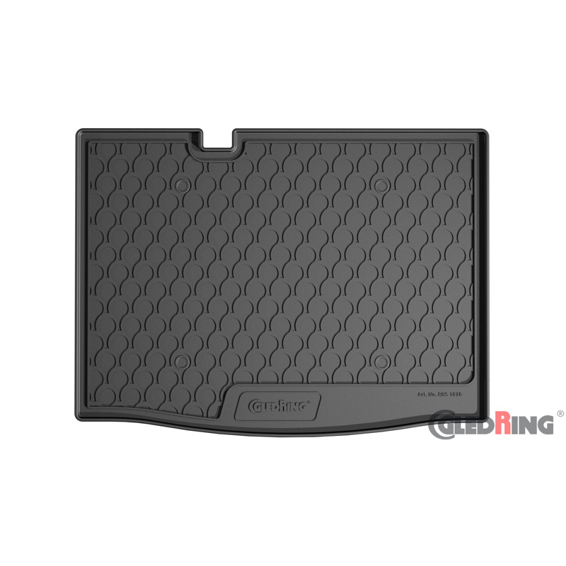 Coquille coffre-arrière Rubbasol (caoutchouc) sur mesure pour Dacia Sandero III incl. Stepway 2021- (Sol en bas)