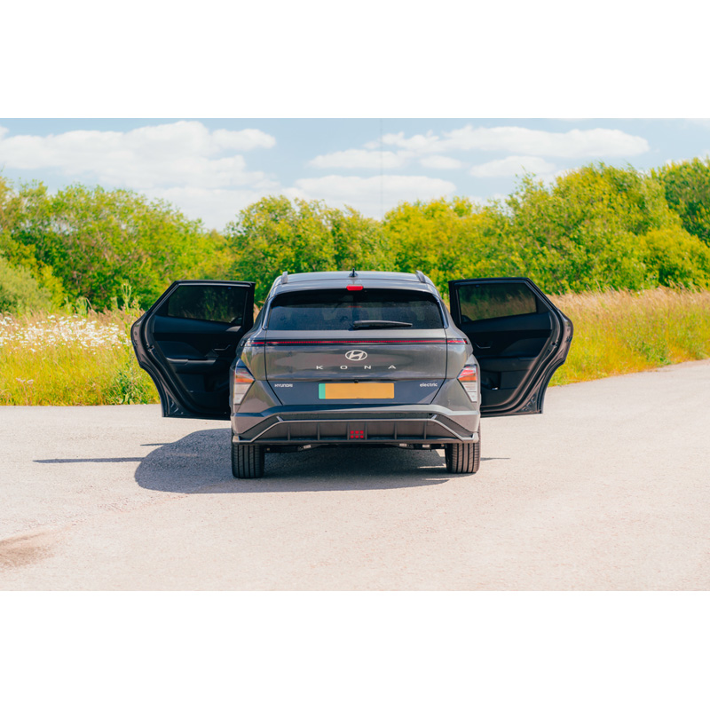Set de Car Shades (portes arrières) sur mesure pour Hyundai Kona II 5 portes 2024- (2-pièces)
