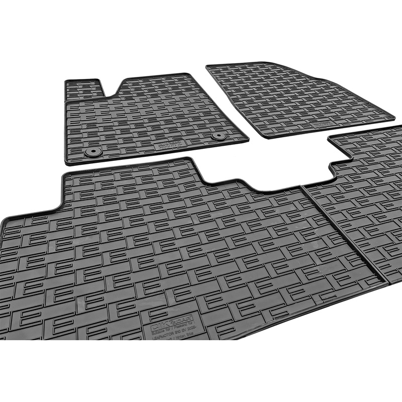 CIKCAR Set tapis de caoutchouc sur mesure pour Leapmotor B10 2025- (3-pièces + points de fixage)