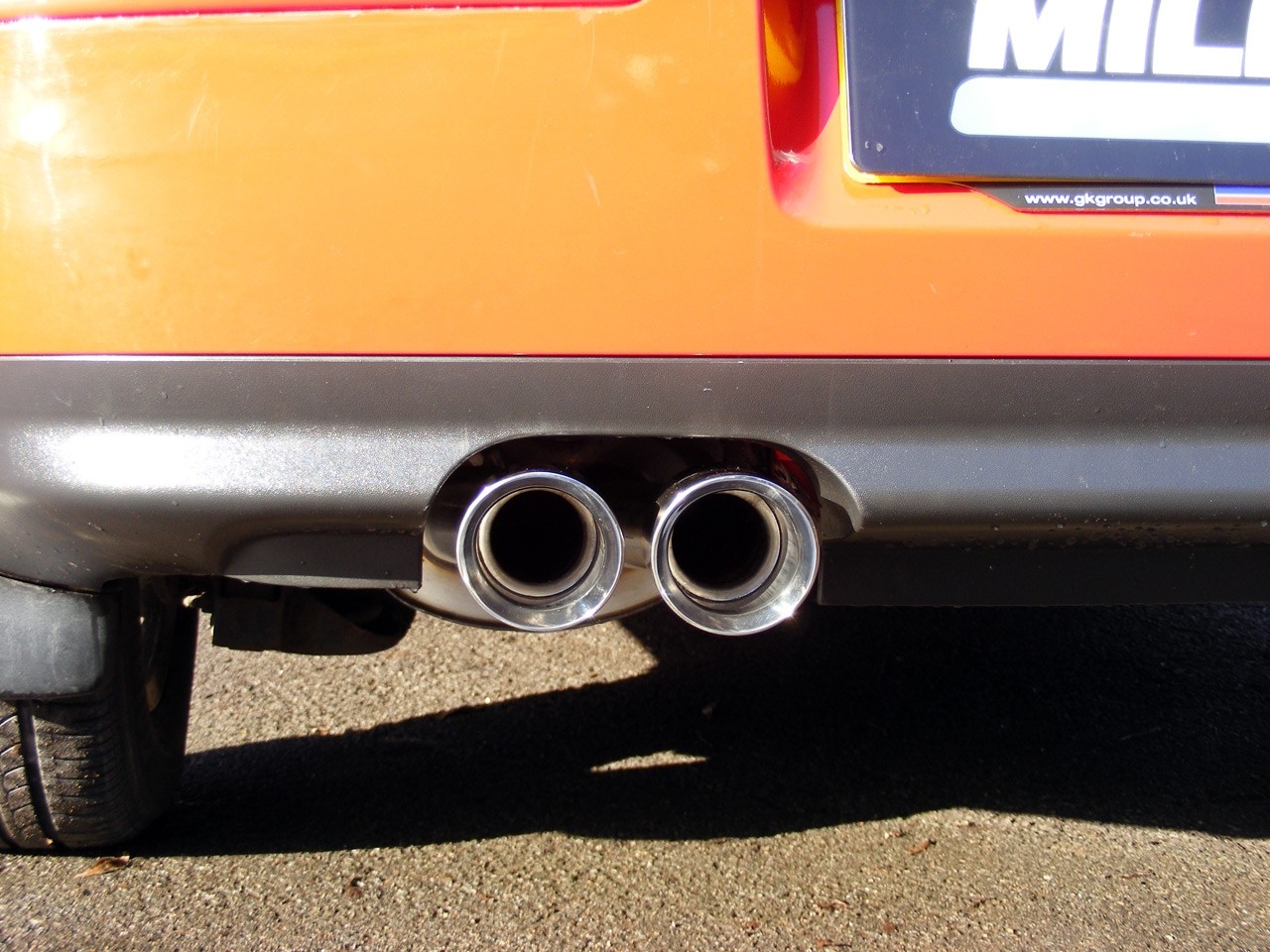 Milltek VW Golf IV 1.8T GTI cat-back systeem met dubbel 80mm GT8