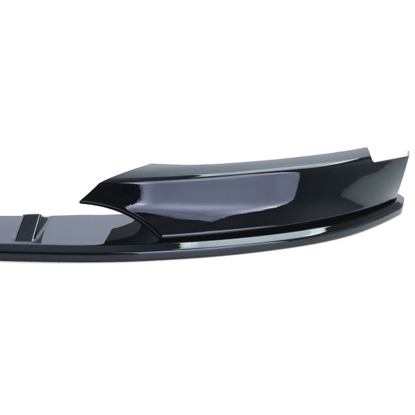 Voorspoiler M Look BMW 1 Serie E82 E88 11-13 Glans Zwart