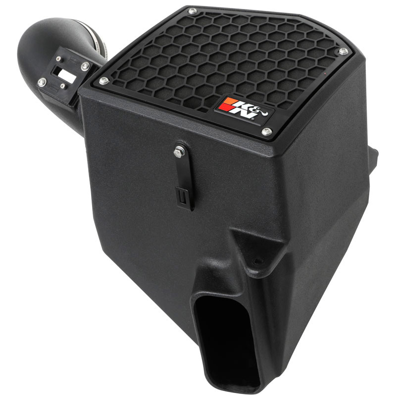 K&N admission d'air Aircharger sur mesure pour Chevrolet Silverado 1500 & GMC Sierra 1500 3.0 6 Cylindre Diesel 2020-2021 (63-3118)