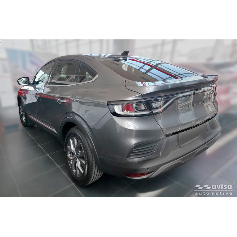 Avisa Moulure de hayon en Inox Noir Chrome sur mesure pour Renault Arkana 2020-