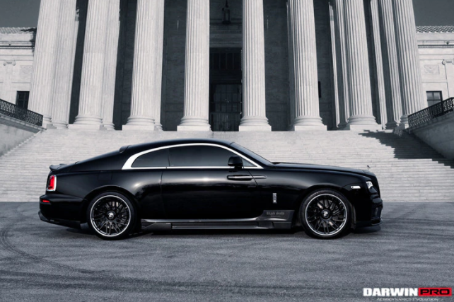 Rolls-Royce Wraith BKSS Style Partial Carbon Fiber Full Body Kit 2016-2020