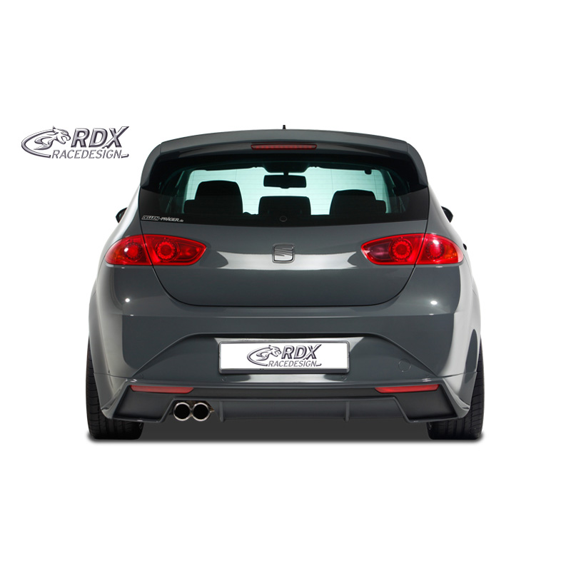 Jupe arrière sur mesure pour Seat Leon 1P Facelift 2009-2012 excl. FR/Cupra (PUR)