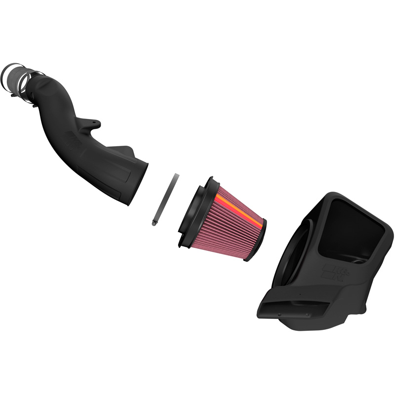 K&N NextGen d'admission d'air froid  sur mesure pour Jeep Grand Cherokee 2016-2022 & Dodge Durango 2016- 3.6L V6 (50-1572)