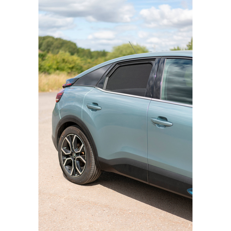 Set de Car Shades (portes arrières) sur mesure pour Citroën C4 III 5 portes 2020- (2-pièces)