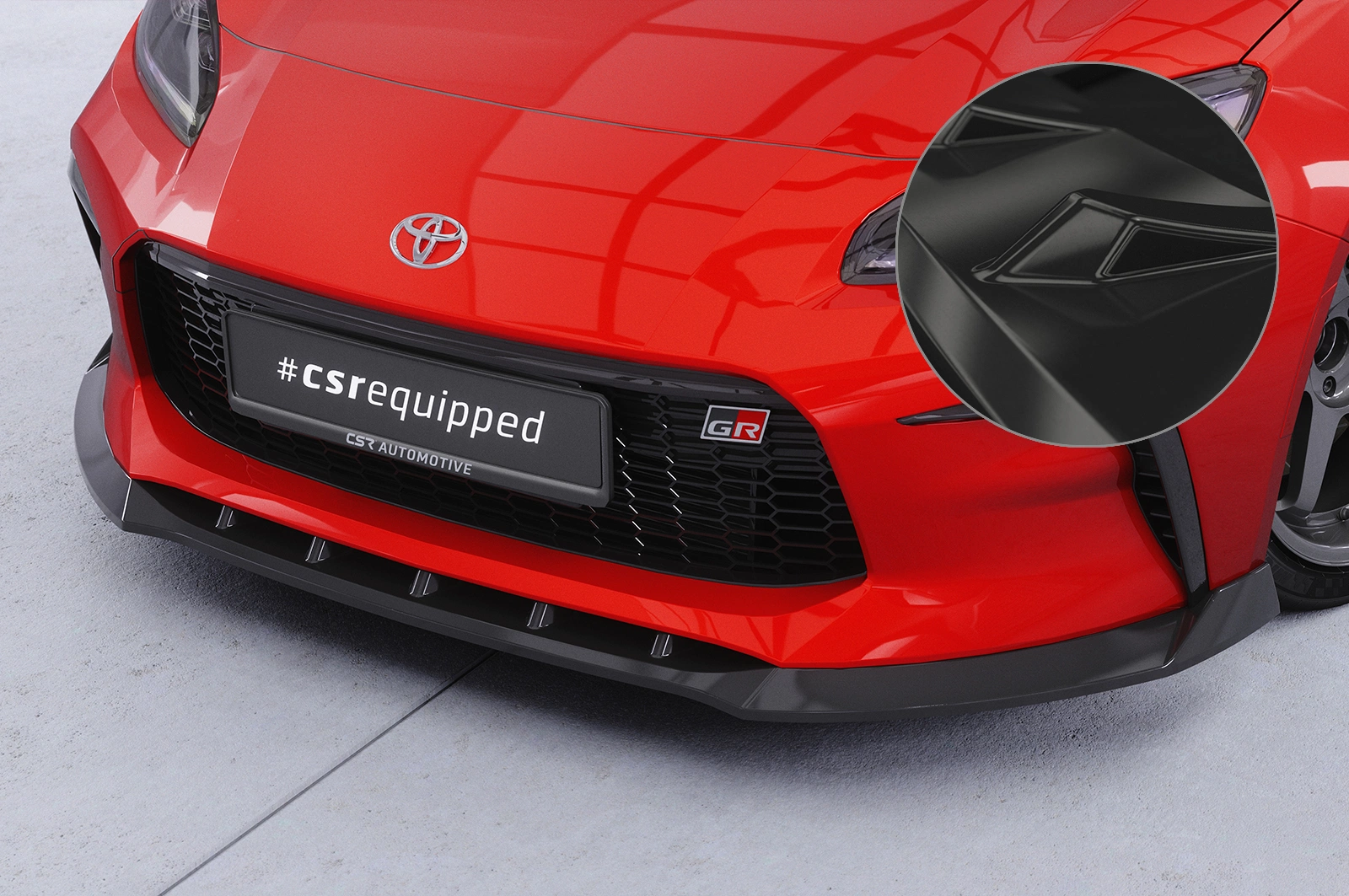 Voorspoiler | Bekerspoilerlip met ABE voor Toyota GR86