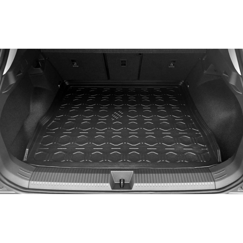 CIKCAR Bac de coffre 'Design' sur mesure pour Volkswagen T-Roc II 2025- (plancher de chargement élevé)