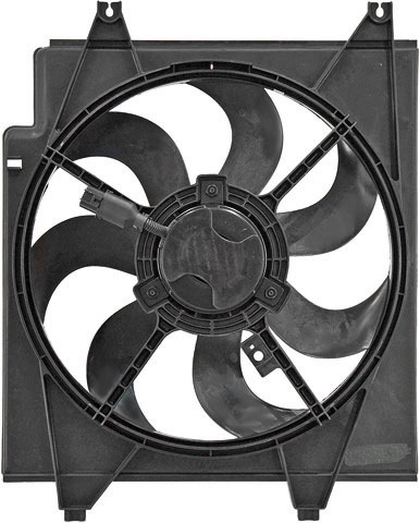 DUBBELE FAN CARENS 03-07 2.0 CRDI HANDGESCHAKELT/AUTOMAAT -AC