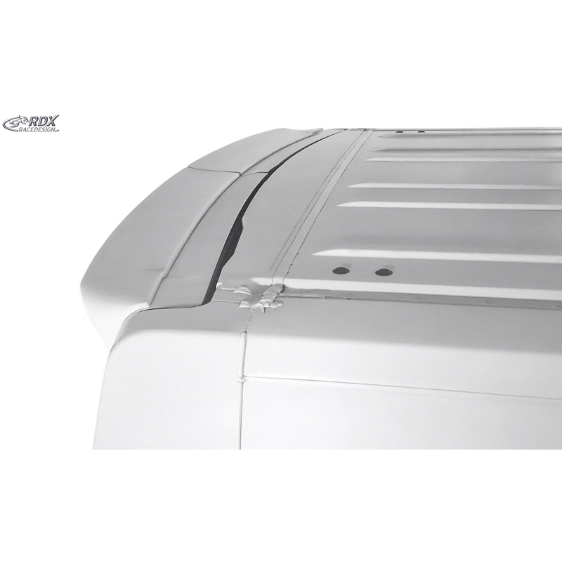 RDX Racedesign Becquet de toit sur mesure pour Renault Master 2010-2024 / Opel Movano 2010-2021 / Nissan NV400 2010-2021 / Nissan Interstar 2021-2024 (H2) (avec 2 portes battantes) (PU)