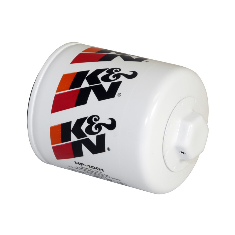 K&N Filtre à Huile - Bloc 76x79mm sur mesure pour Chevrolet, Pontiac, Saab, Buick, Oldsmobile, GMC (HP-1001)