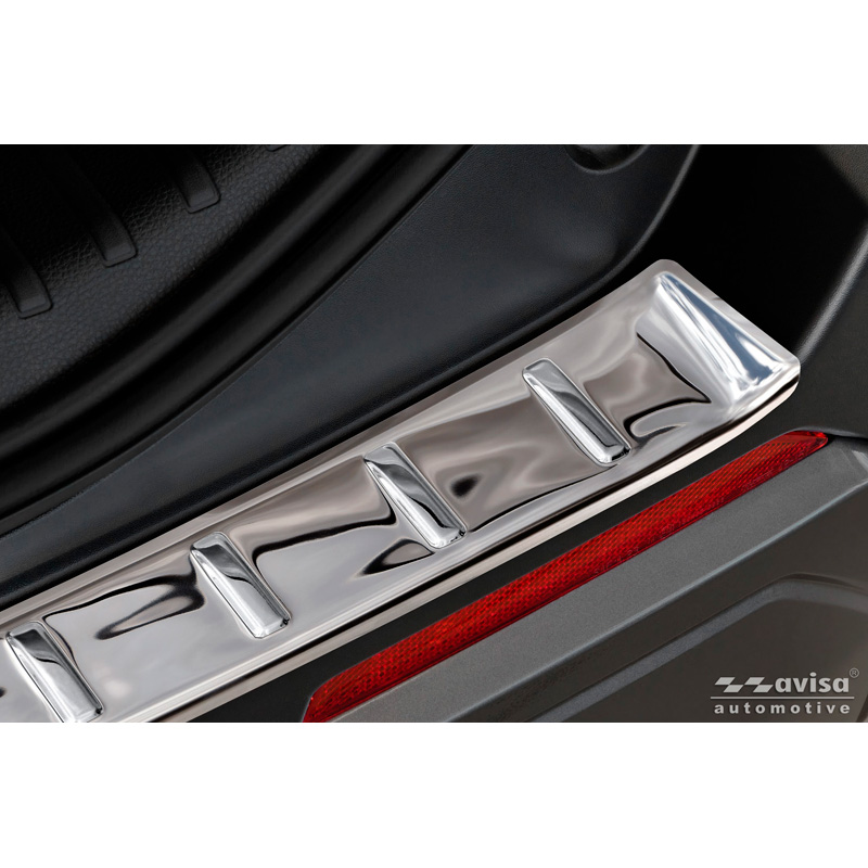 Avisa Protection de Seuil de Coffre Acier Inox sur mesure pour Toyota RAV4 VI (XA6) 2026- - Argent Brillant