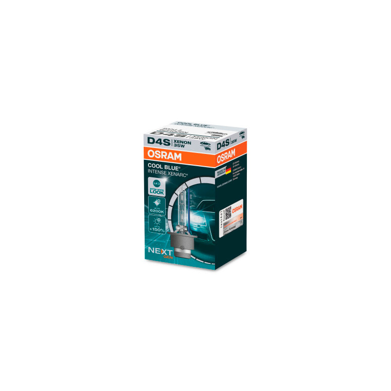 Osram Xenarc Cool Blue Intense NextGen Ampoule de HID-Xenon - D4S - 12V/35W - la pièce (max. 6200K)