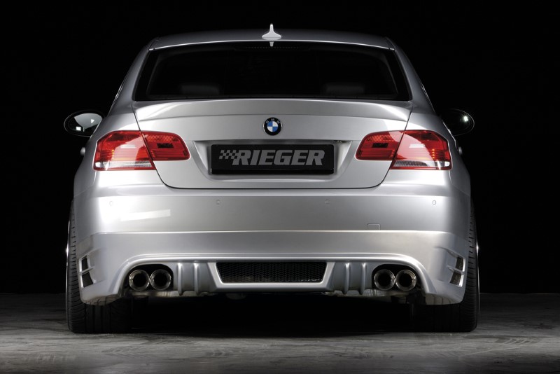 Achteraanzet Carbon BMW E92 alleen 335i Coupe Rieger