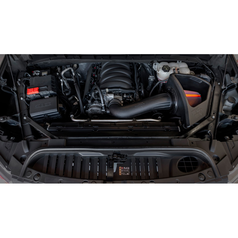 K&N NextGen d'admission d'air froid  sur mesure pour Cadillac/Chevrolet /GMC 5.3L/6.2L V8 2019- (50-3110)