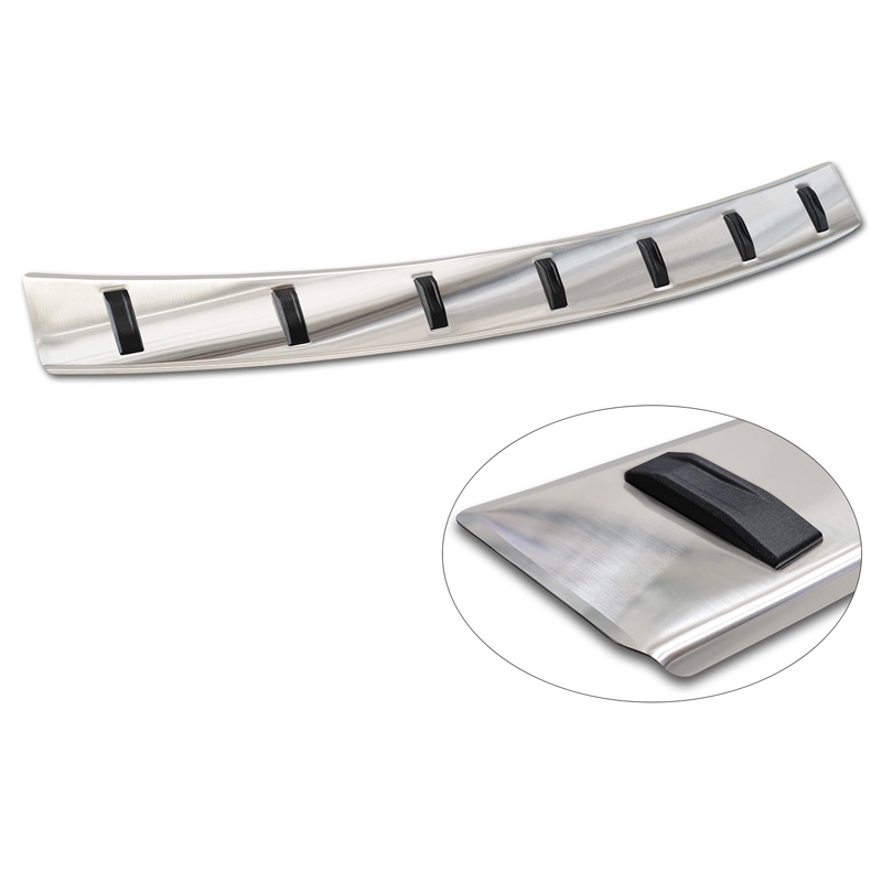 Protection de seuil arrière inox sur mesure pour BMW X5 (G05) M-Sport 2018- 'STRONG EDITION'