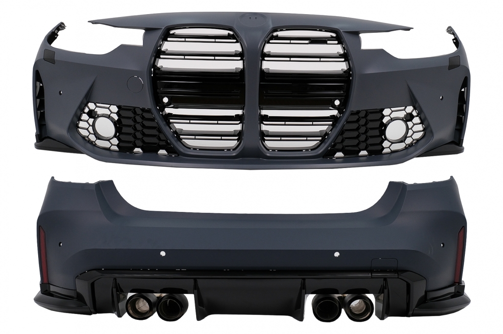 Grill Nieren BMW 3 Serie F30 Zwart mat