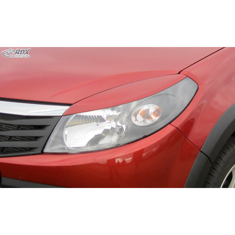 Spoilers de phares sur mesure pour Dacia Sandero -2012 (ABS)