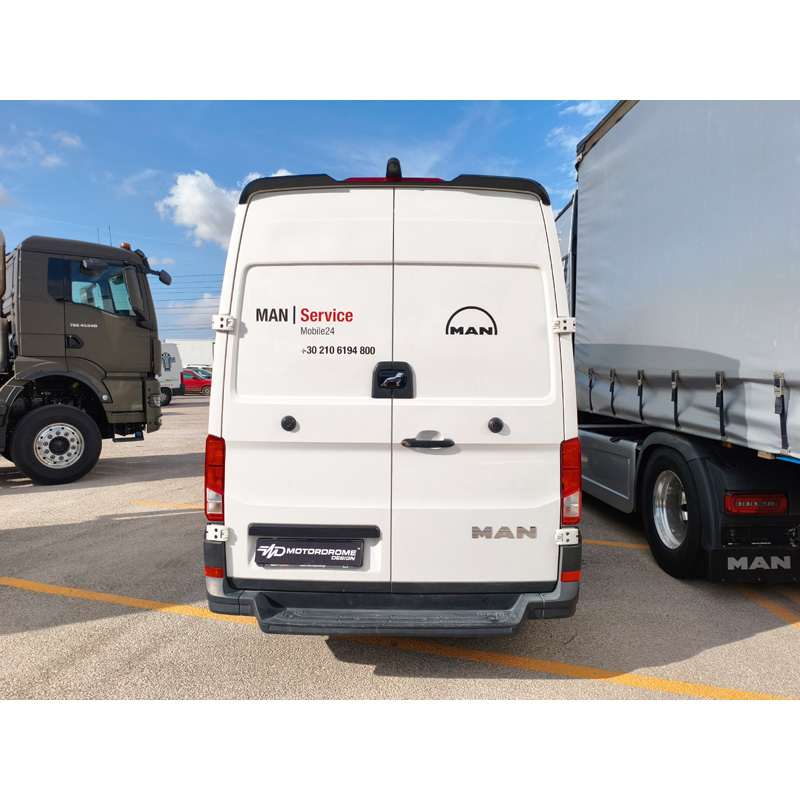 Motordrome Becquet de toit V.1 sur mesure pour Volkswagen Volkswagen Crafter II (H2) 2016- & MAN TGE (H2) 2017- (PU)