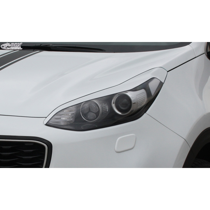 Spoilers de phares sur mesure pour Kia Sportage 2015-2022 (ABS)