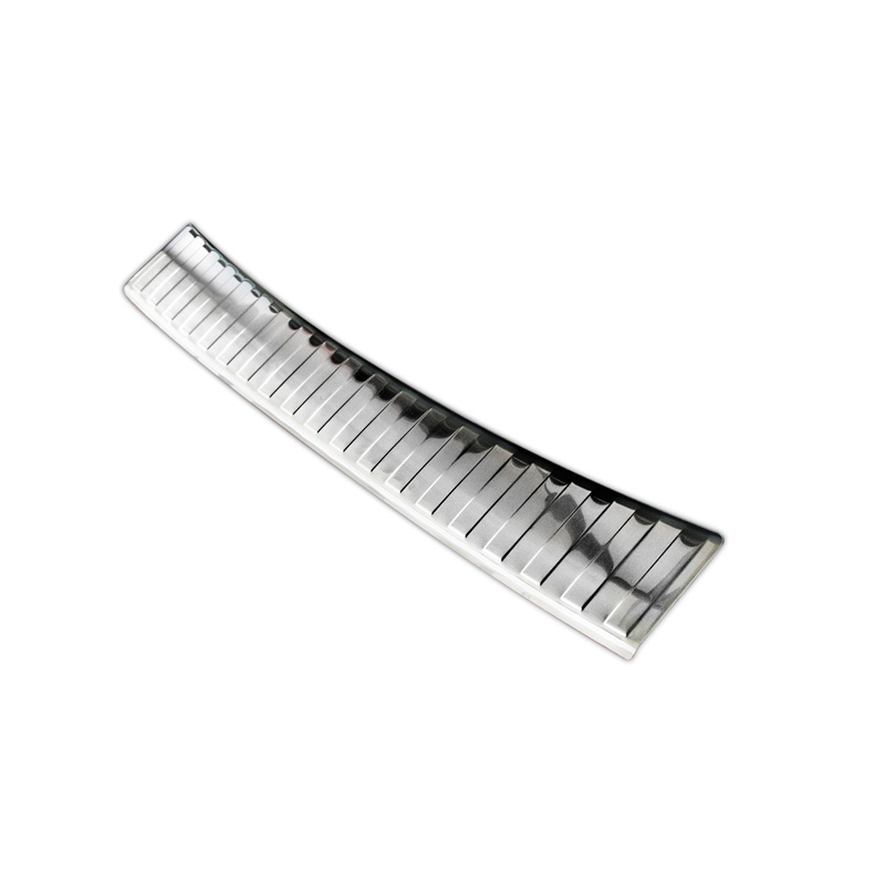 Protection de seuil arrière inox sur mesure pour BMW Série 5 F11 Touring 2010-2017 'Ribs'