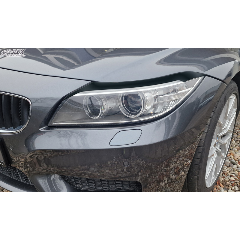 RDX Spoilers de phares sur mesure pour BMW Z4 (E89) 2009-2016 (ABS Noir Brillant)