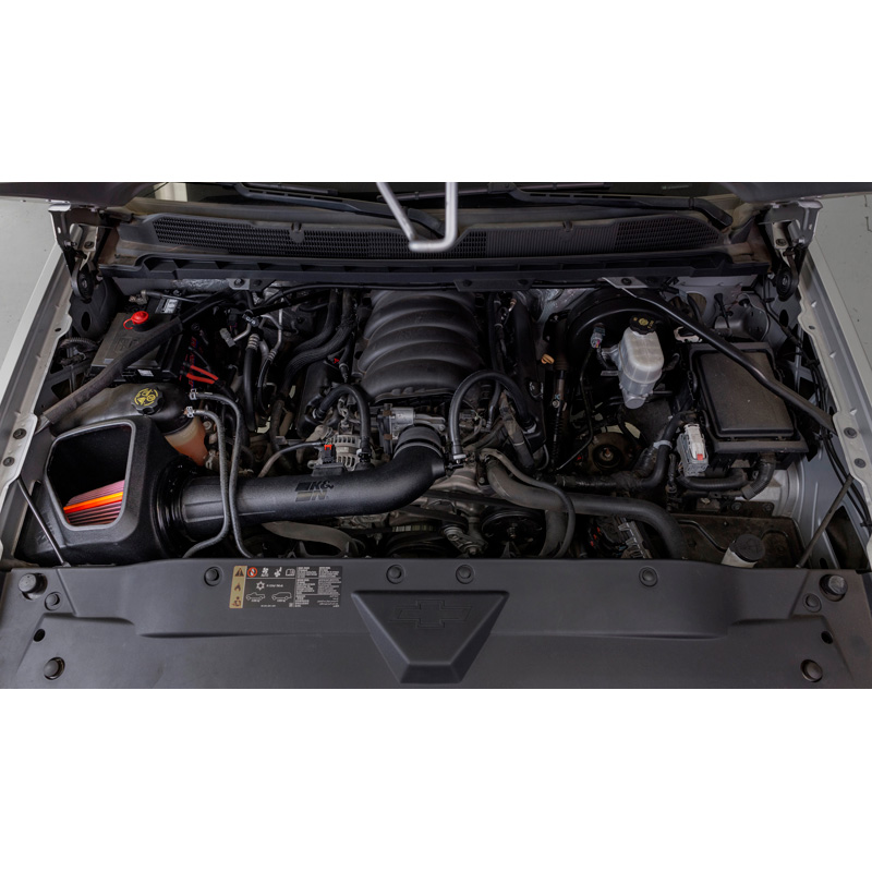 K&N NextGen d'admission d'air froid  sur mesure pour Cadillac/Chevrolet /GMC 5.3L/6.2L V8 2014-2020 (50-3082)
