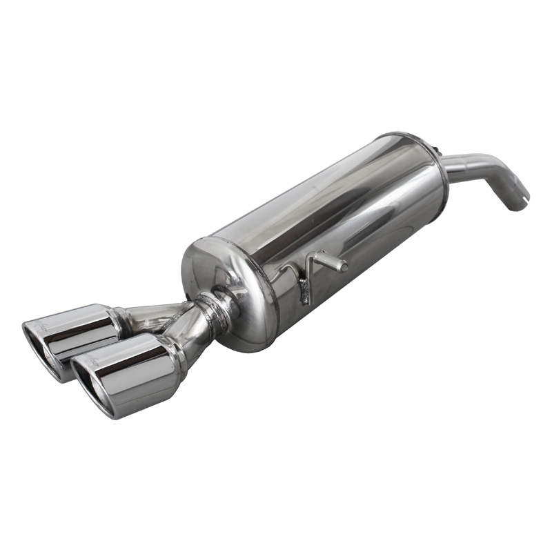 100% Inox Échappement Sport sur mesure pour Peugeot 208 1.6 16v Turbo GTi (200cv) 2013- 2x80mm X-Race