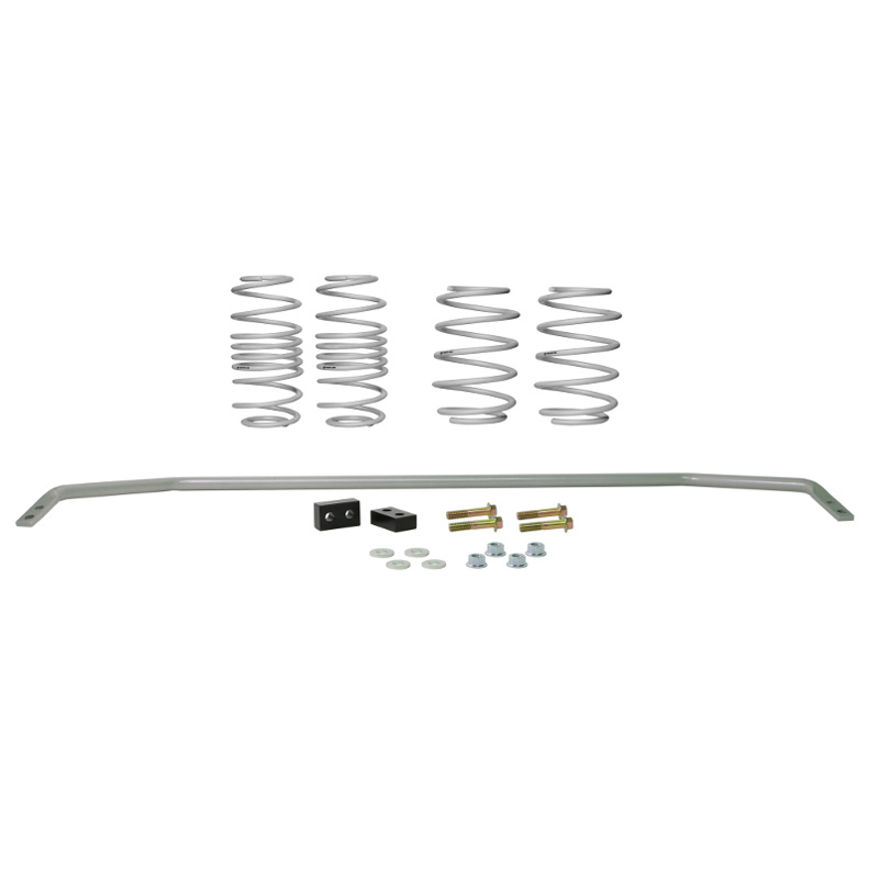 Whiteline Grip-Série 1 Kit de barre stabilisatrice et de ressort d'abaissement sur mesure pour Ford Fiësta VI/VI Van 2008-2017