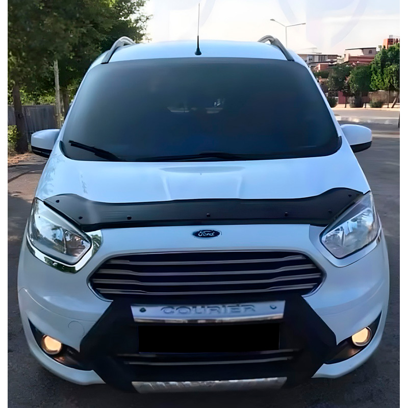 Protection du capot sur mesure pour Ford Transit Connect 2013-2018 - Noir brillant