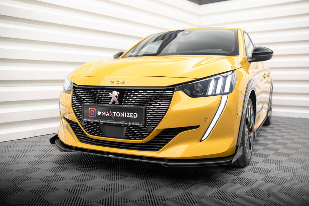 Voorspoiler met Canards Street Pro Peugeot 208 GT Maxton