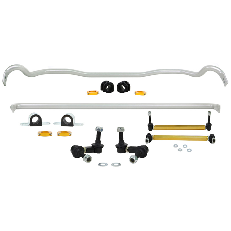 Whiteline Kit de barre stabilisatrice avant et arrière sur mesure pour Hyundai Genesis BH/DH 2008-