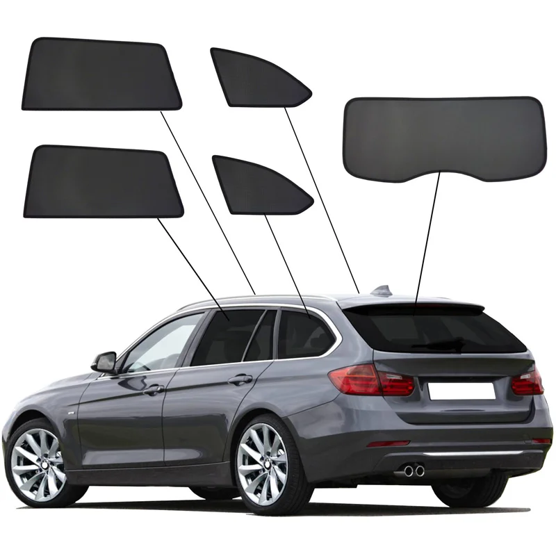 SunClip Protection visuelle & solaire sur mesure pour BMW Série-3 F31 Touring 2012-2019