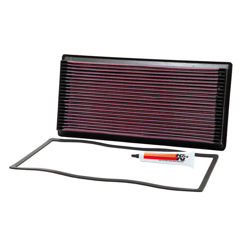 K&N Filtre à air de remplacement sur mesure pour Chevrolet Blazer 6.5 1994, C2500, C3500, K1500, K2500, K3500, P30, GMC 1993-1996 (33-2062-1)