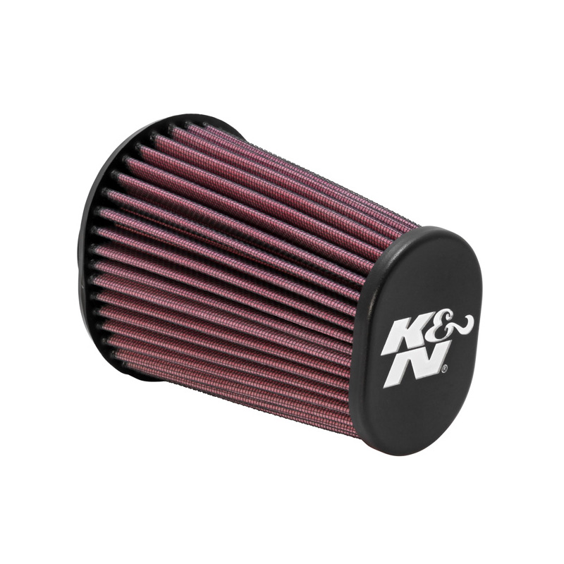 K&N Filtre à Air Universel Ovale/Conique 62mm raccordement, 114mm x 95mm de base, 89mm x 64mm en haut, 152mm hauteur (RE-0960)