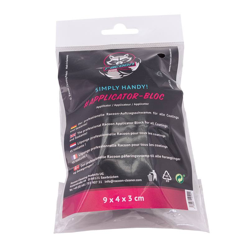 Racoon APPLICATOR SPONGE Applicateur bloc (8 x 4 x 3cm)