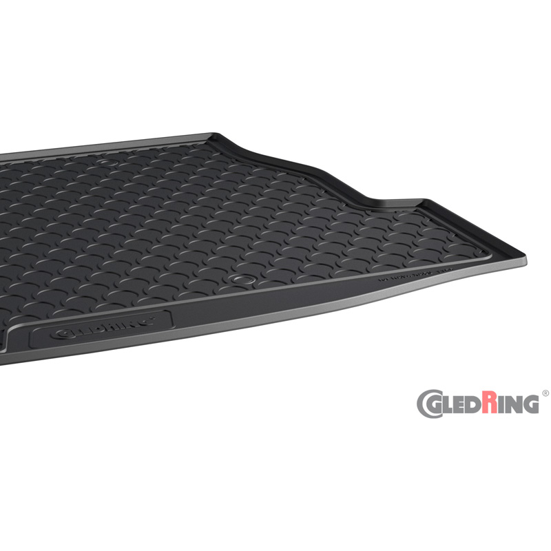 Coquille coffre-arrière Rubbasol (caoutchouc) sur mesure pour Toyota RAV4 V 2019- excl. PHEV & Suzuki Across PHEV 2020- (Sol en haut variable & avec roue de secours)