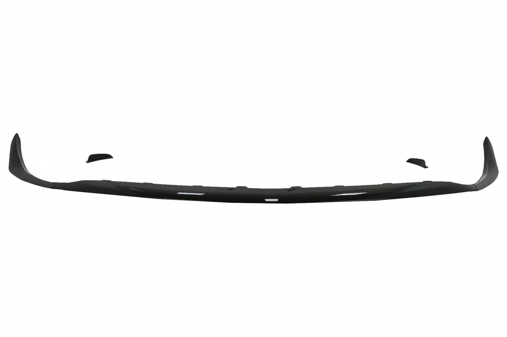 Voorspoiler met Canards Mercedes GLA H247 35/45/Sport Line (2020-Up) Glans Zwart