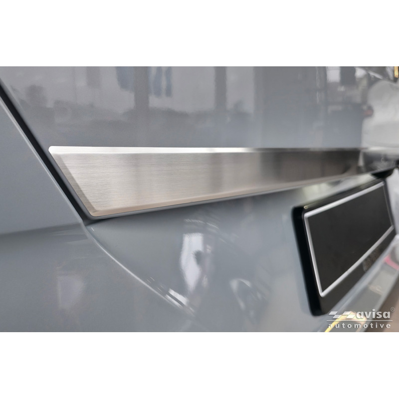 Avisa Revêtement d'habillage du hayon du coffre inox brossé sur mesure pour BMW X3 (G45) 2024- excl. M-Sport