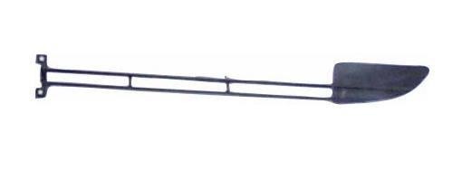 grille onder bumper, links Mercedes E klasse, W123, 1976-1985
