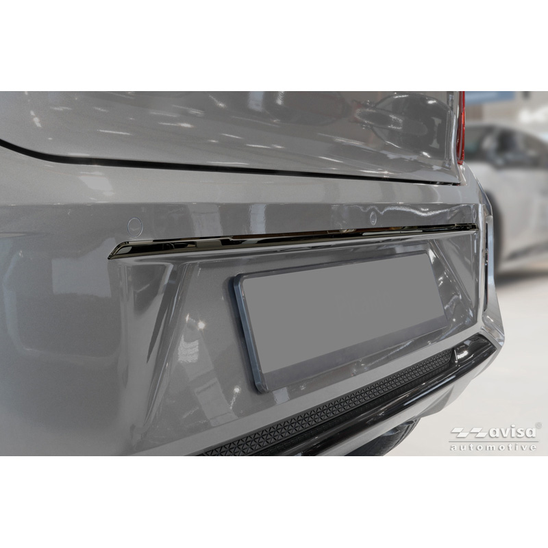 Avisa Moulure de hayon en Inox Noir Chrome sur mesure pour Kia Picanto III (JA) Facelift 2024-