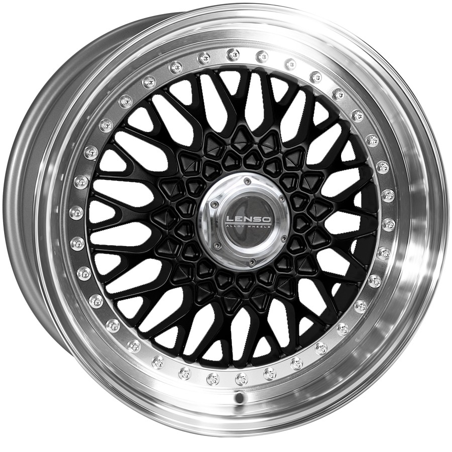 Lenso Wheels BSX 7,5x17 Zwart 5x112 ET35 Velgen