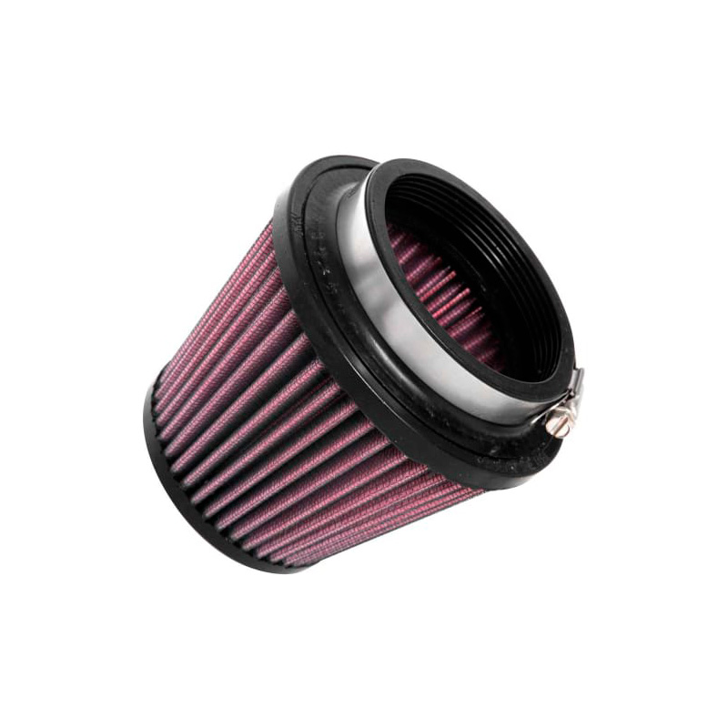 K&N Filtre à Air Universel Conique 79mm raccordement, 125mm de base, 89mm en haut, hauteur 100mm (RU-9270)
