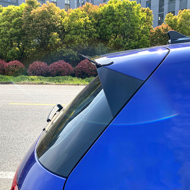 Becquet de toit (Spoiler Cap) sur mesure pour Volkswagen Golf VIII HB 3/5-portes 2020- excl. GTi/GTD/GTE/R/R-Line (ABS Noir Luisant)