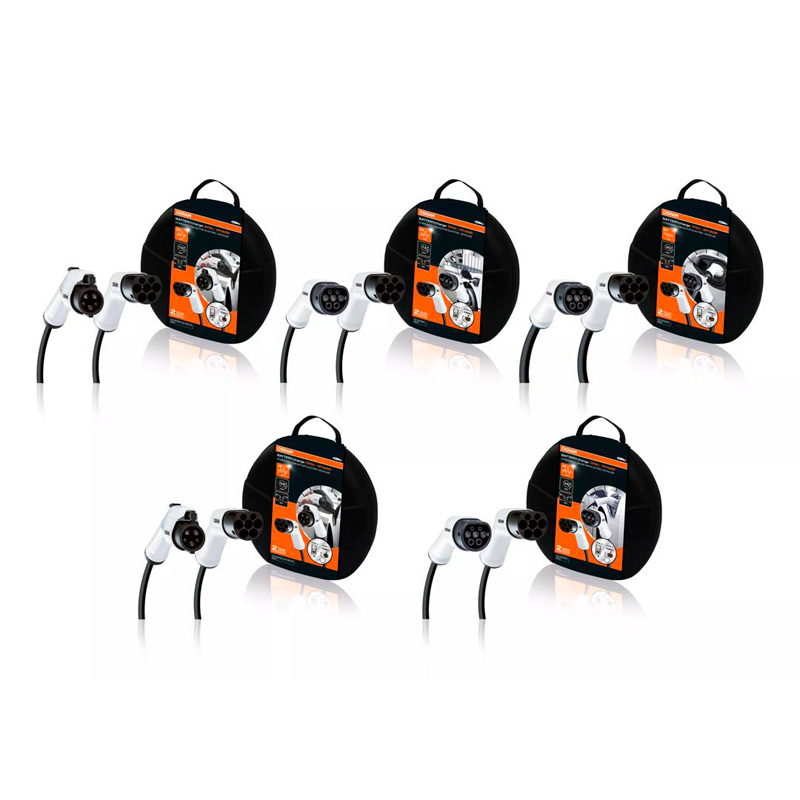 Osram BATTERYcharge 7PIN Type2>2 16A 3ph (5m) - Câble de Recharge VÉ