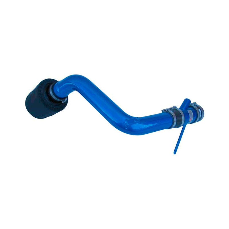 K&N Kit d'admission Typhoon sur mesure pour Audi A3 1.8T 150/180 cv & VW Golf/Jetta L4-1.8T (avec pompe auxiliaire) 2000-2004 - Bleu (69-9501TB)