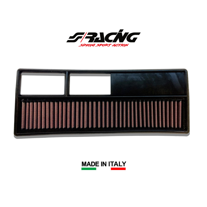 Simoni Racing Filtre à air de Remplacement sur mesure pour Alfa Mito / Fiat Punto / Panda / Idea / 500 / Grande Punto / Lancia Musa / Ypsilon 1.3D 2003- (OEM 51775324)
