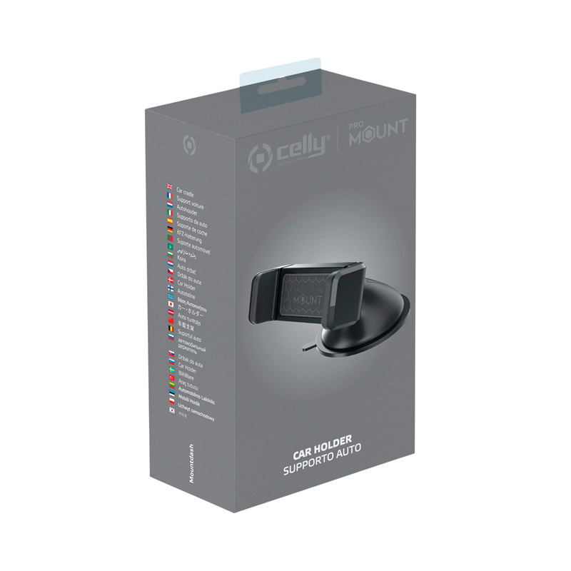 Celly Screen/Dashboard Holder Pro Mount Noir