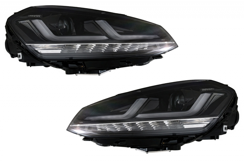 Koplampen passend voor VW Golf VII OSRAM FULL LED Black (for Xenon and Halo DRL)